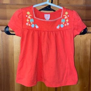 Girls tropical t shirt